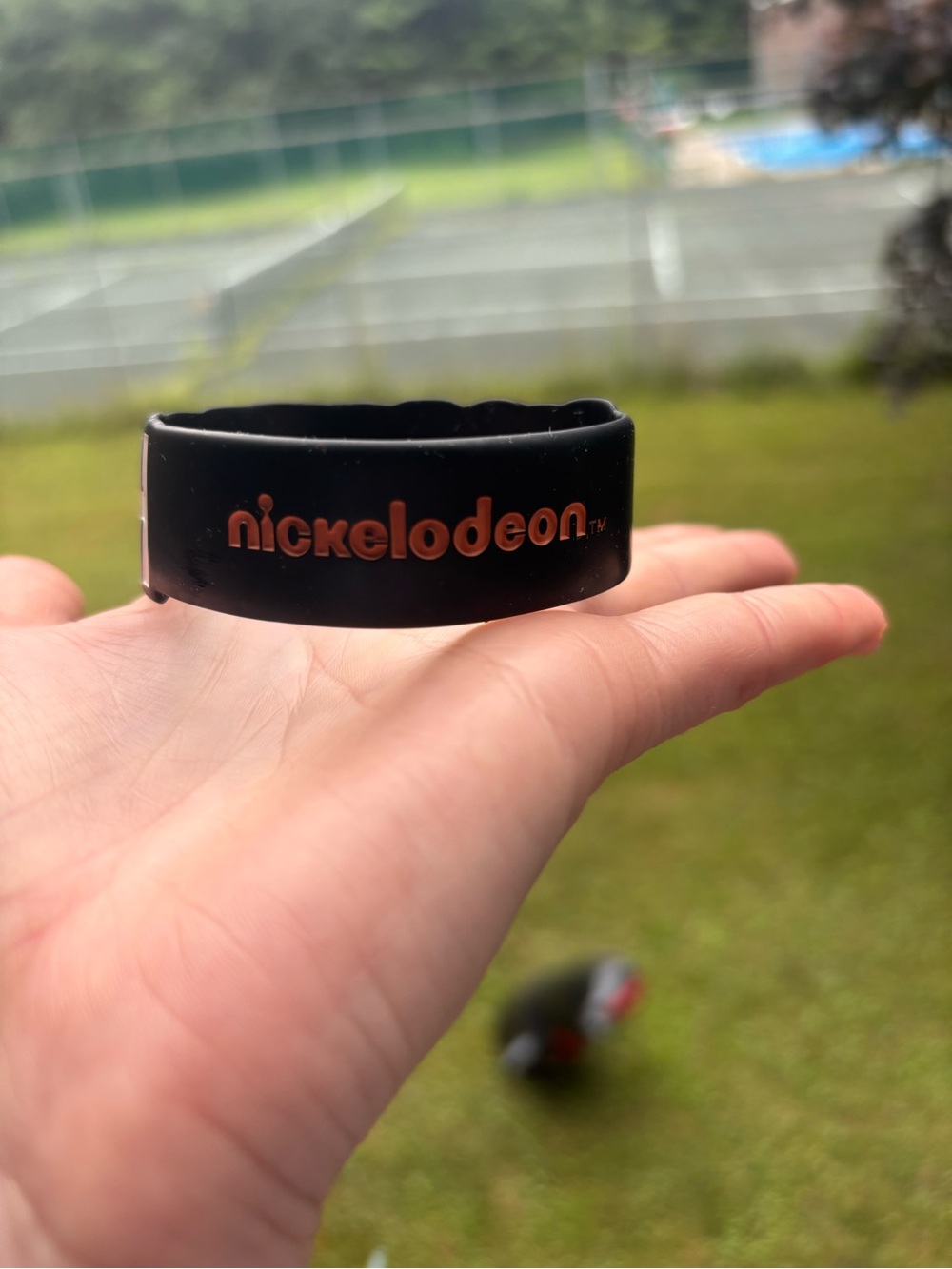Nickelodeon Black Silicone Wristband BIG TIME RUSH